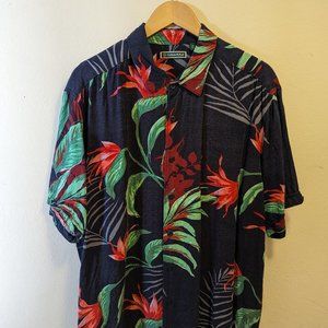 Cubavera Mens XL Hawaiian Shirt